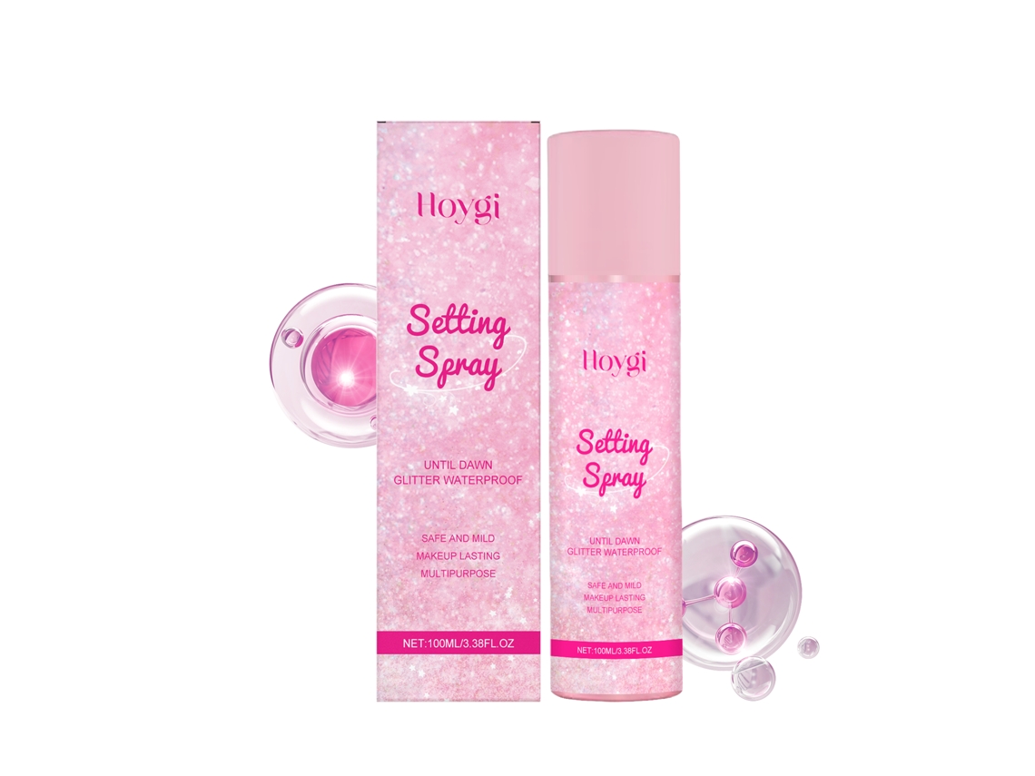 Spray Fixador Impermeável com Shimmer