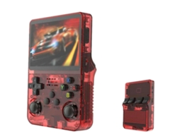 Console Portátil Retrô, Tela Ips de 3,5 Polegadas, 128gb AQUAFORGE