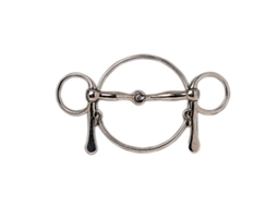 Dexter Ring Snaffle Dourado 11.5 Cmsefton