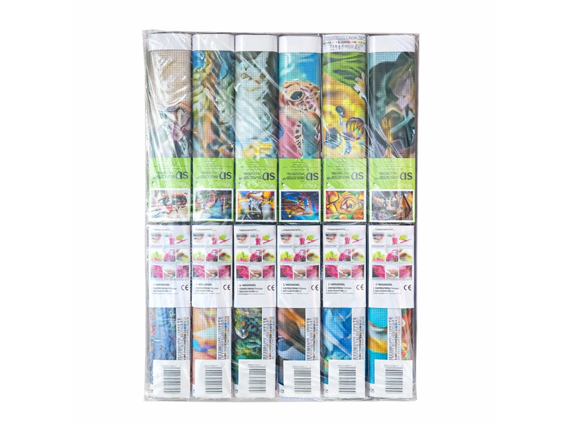 Pintura De Diamantes 5d - 30x40cm Bk Zsh2 Multicores