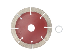 Hoja De Sierra Diamante 114mm Rueda De Corte Circular Herramienta Para Amoladora Corte Seco Y Húmedo Rojo