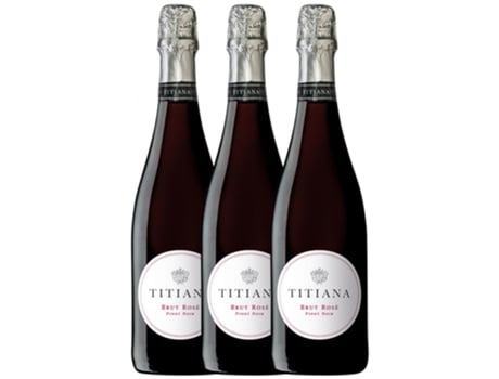Espumante PARXET Parxet Titiana Rosé Pinot Preto Brut Cava Joven (0.75 L - 3 unidades)