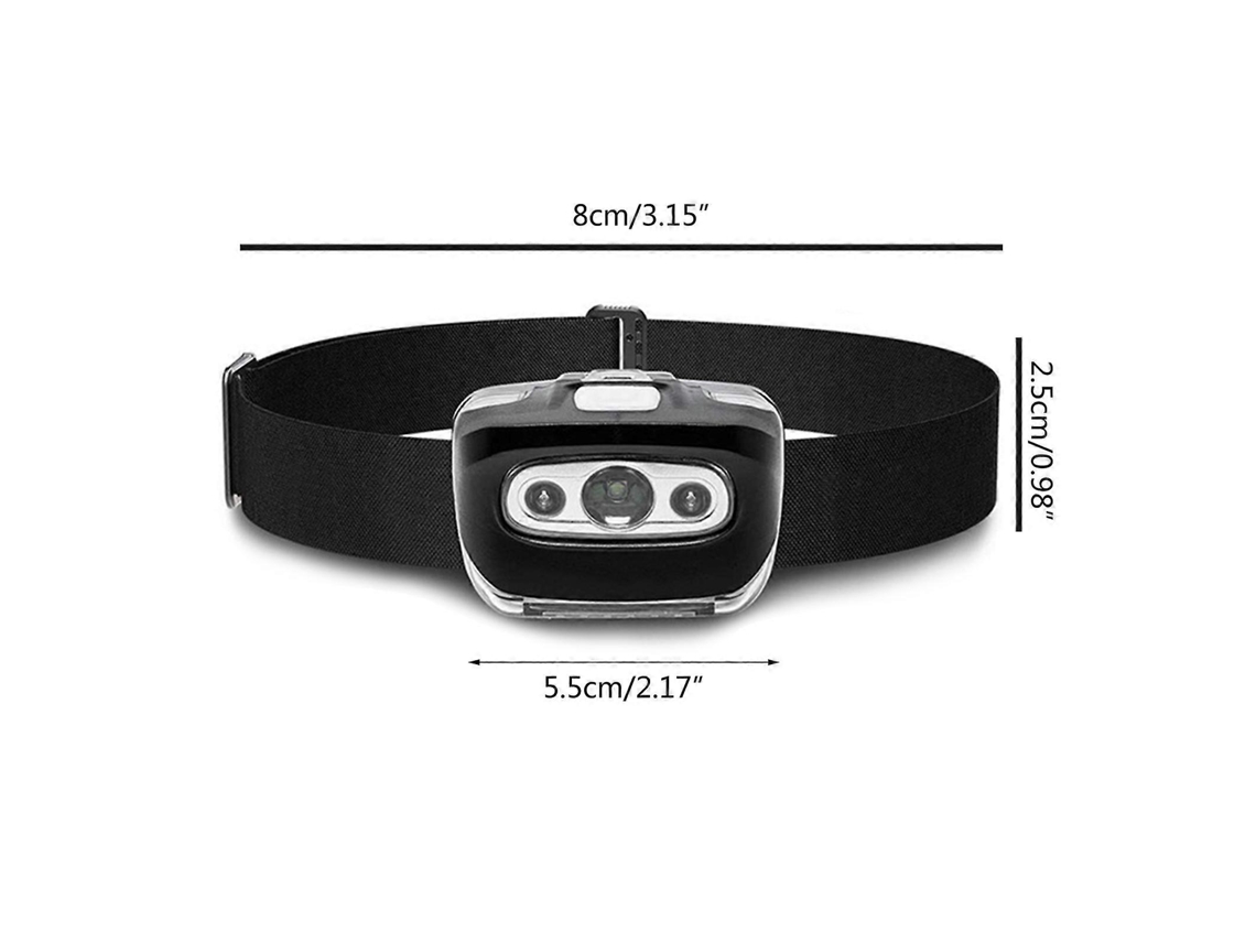 Farol De Led Recarregável Por Usb, Superbrilhante, À Prova Dágua, Ipx5, Leve, Sem Necessidade De Bateria Olysi Shop