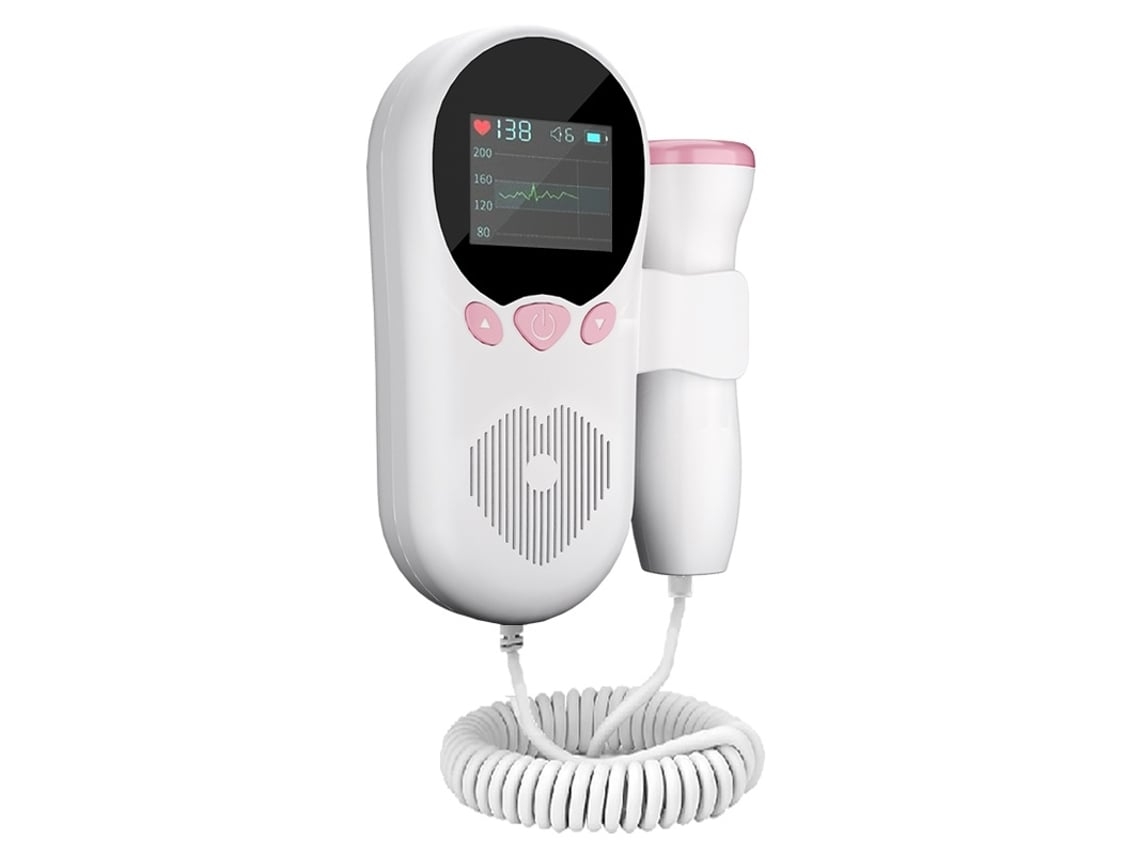 Monitor Fetal Com Doppler E Sondas De Alta Sensibilidade.