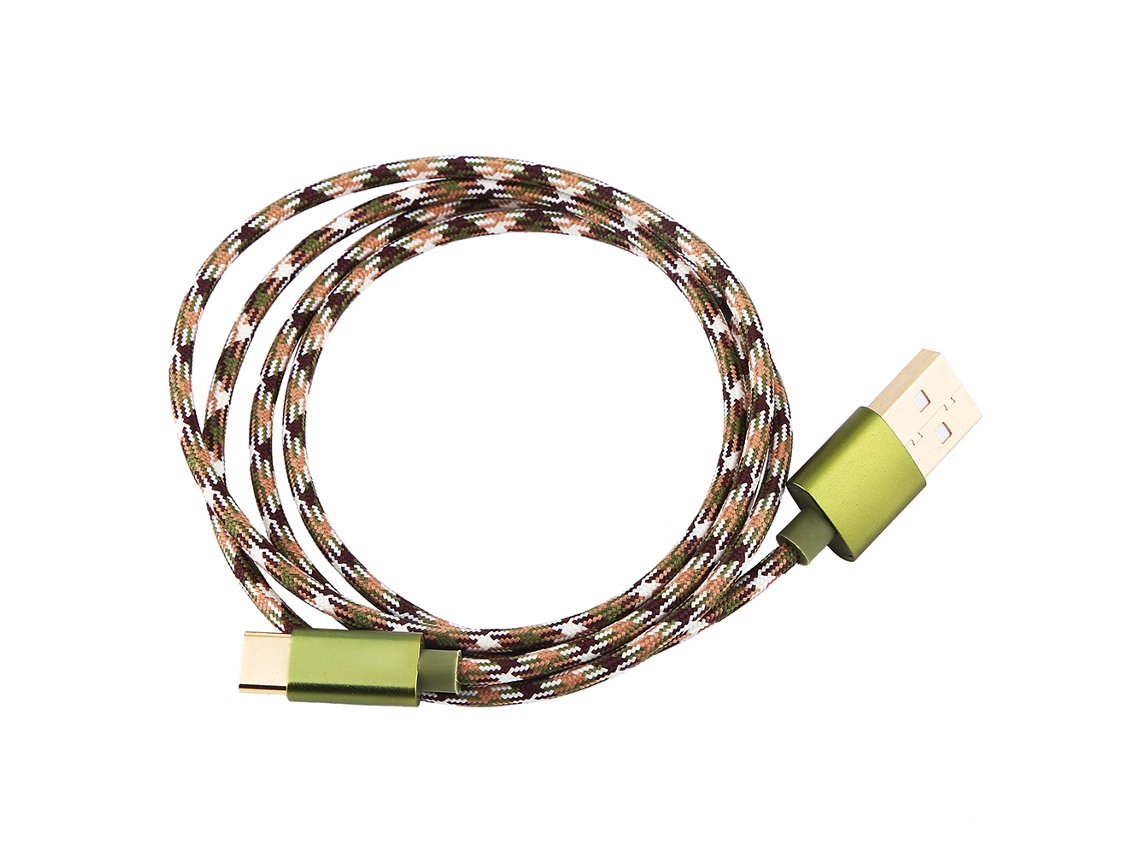 Cabo de Dados Tipo C (sincronização, carregamento, 0,5m, 3m, camuflagem)