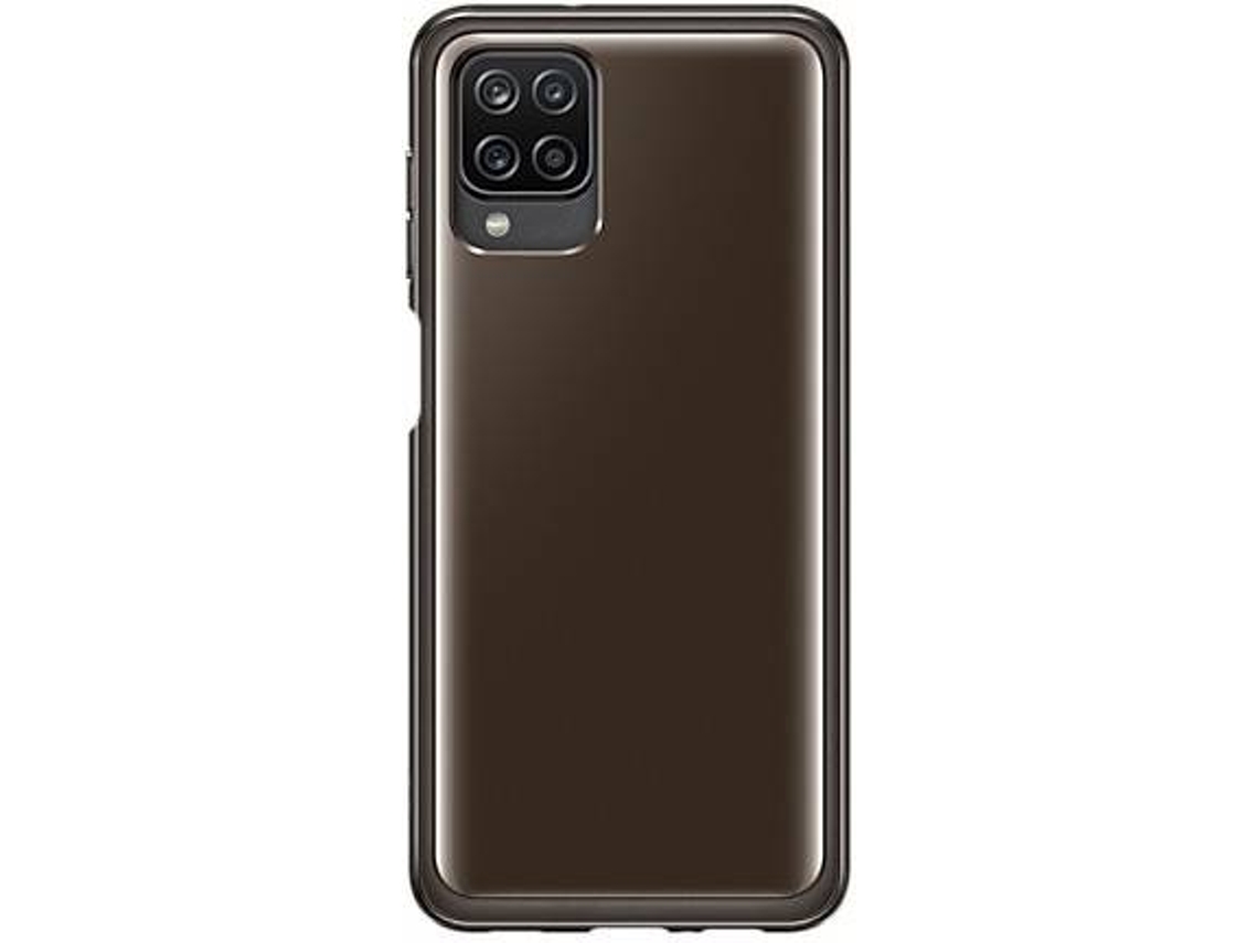 Capa SAMSUNG Galaxy A12 Soft Clear Preto