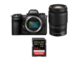 Z6 Iii + Z 24 200mm F/4 6.3 Vr + 1 Sandisk 64gb Uhs ii 300mb/s + Ebook “20 Dicas para Fotos Que Impressionam” NIKON
