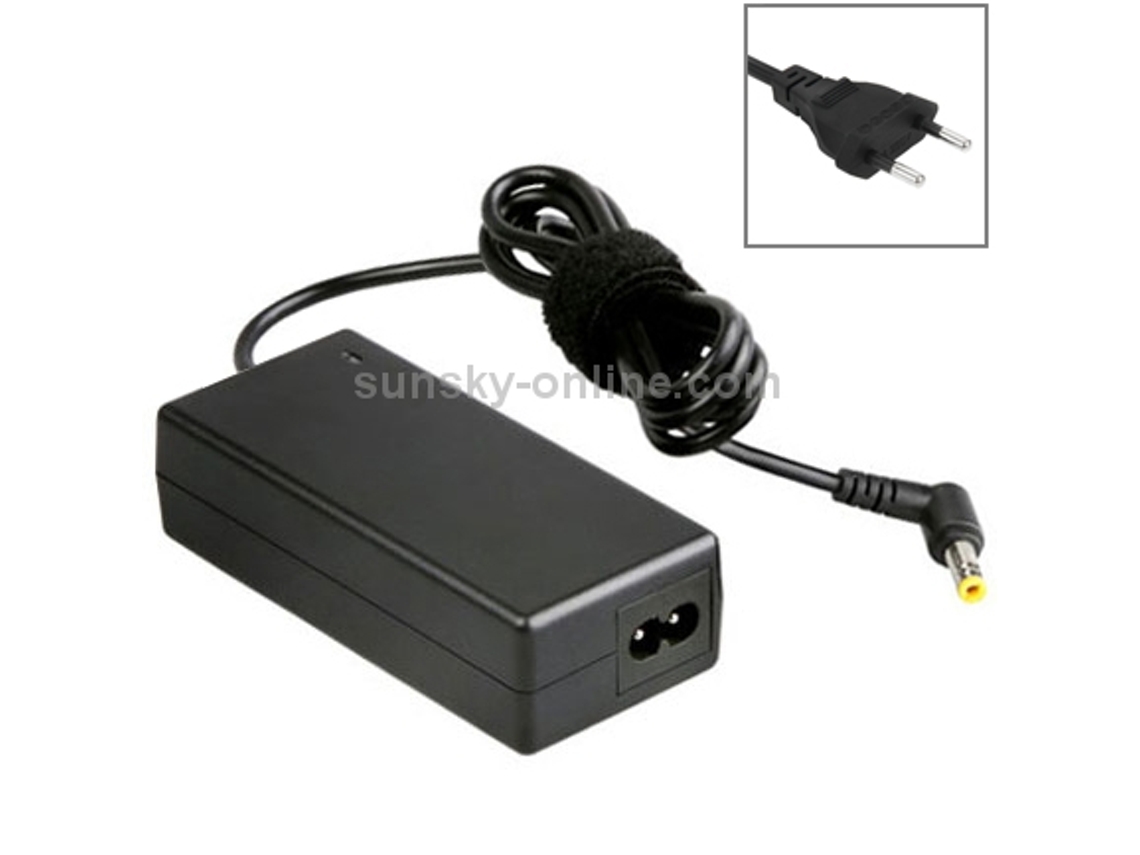 Adaptador De Corrente Ac Eu 19v 4.74a 90w Para Notebook Asus, Ponta De Saída: 5.5x2.5mm (preto).
