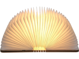 Luminária Em Formato De Livro, Bateria Recarregável Usb De 1200mah, Luminária De Cabeceira, Luz Noturna, Luz Decorativa, Luz Ambiente. Dimensões: 12