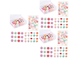 Série 3 Conjunto De 60 Peças Tachinhas Metálicas Decorativas Para