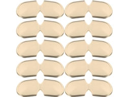 Placas De Armadura Em Escala Medieval, 20 Peças, Material De Aço, Cor Ferro Dourado, Acessórios