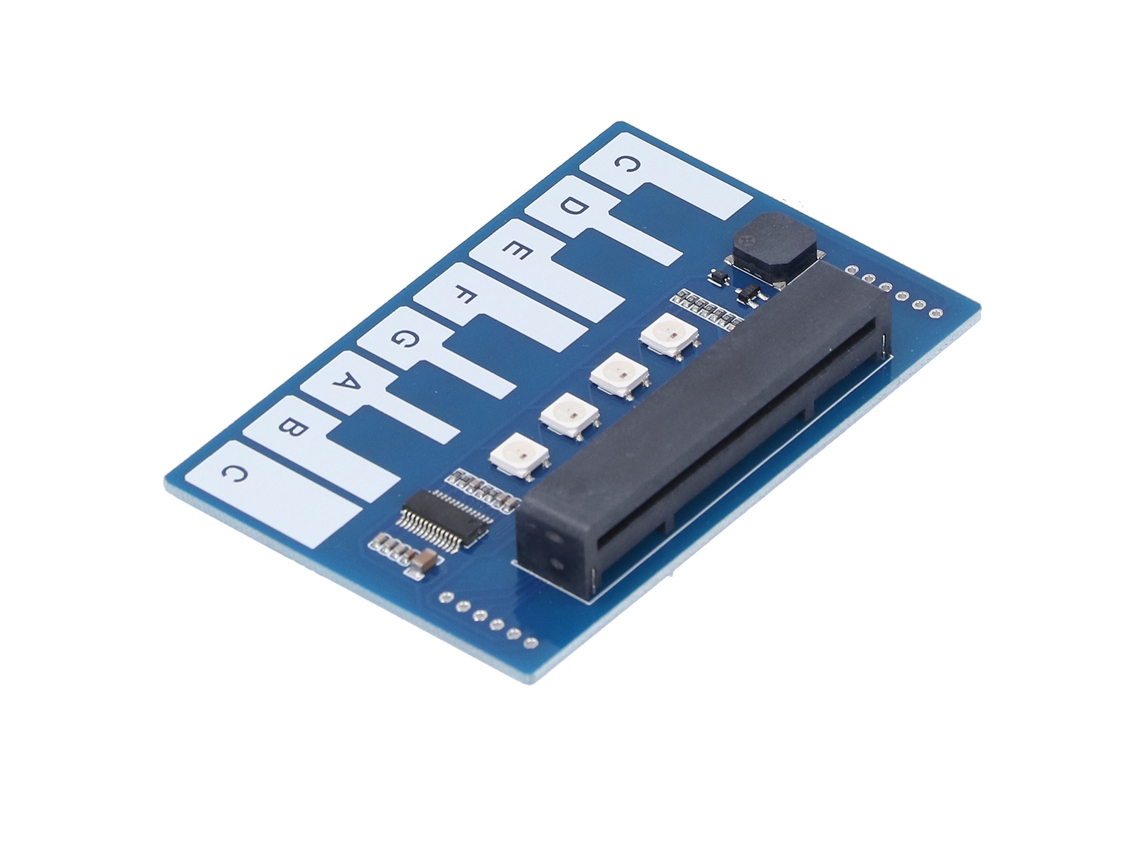 Mini Piano Module Expansion Board Com Controlo Capacitivo E Suporte Para Micro:bit - Laxiscreed