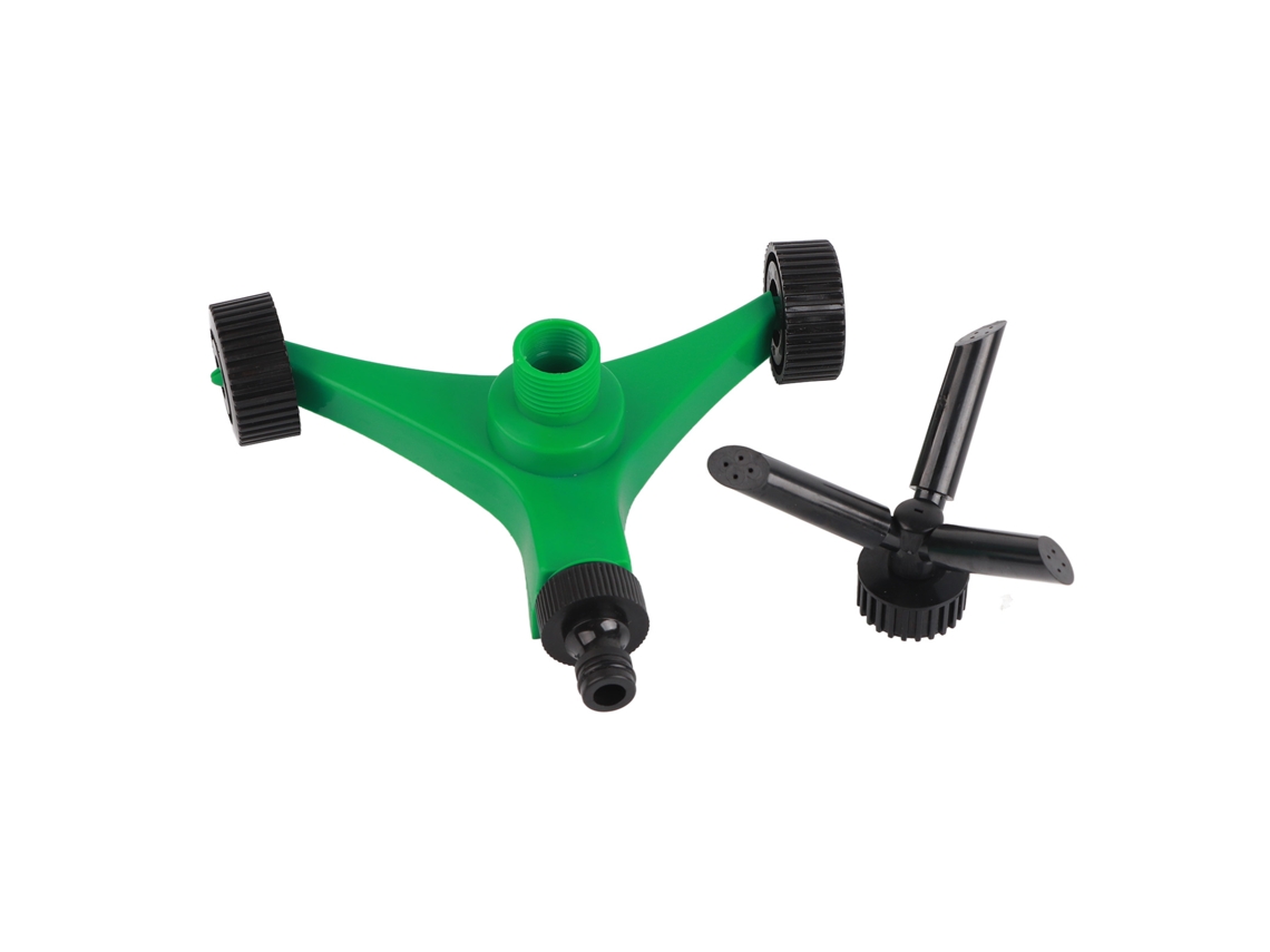 Aspersor Giratório Automático 360 Graus 3 Braços Bico Rega