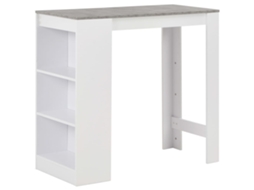 Bar Table, Bar Tables Vidaxl Branco Madeira Processada (n/a)