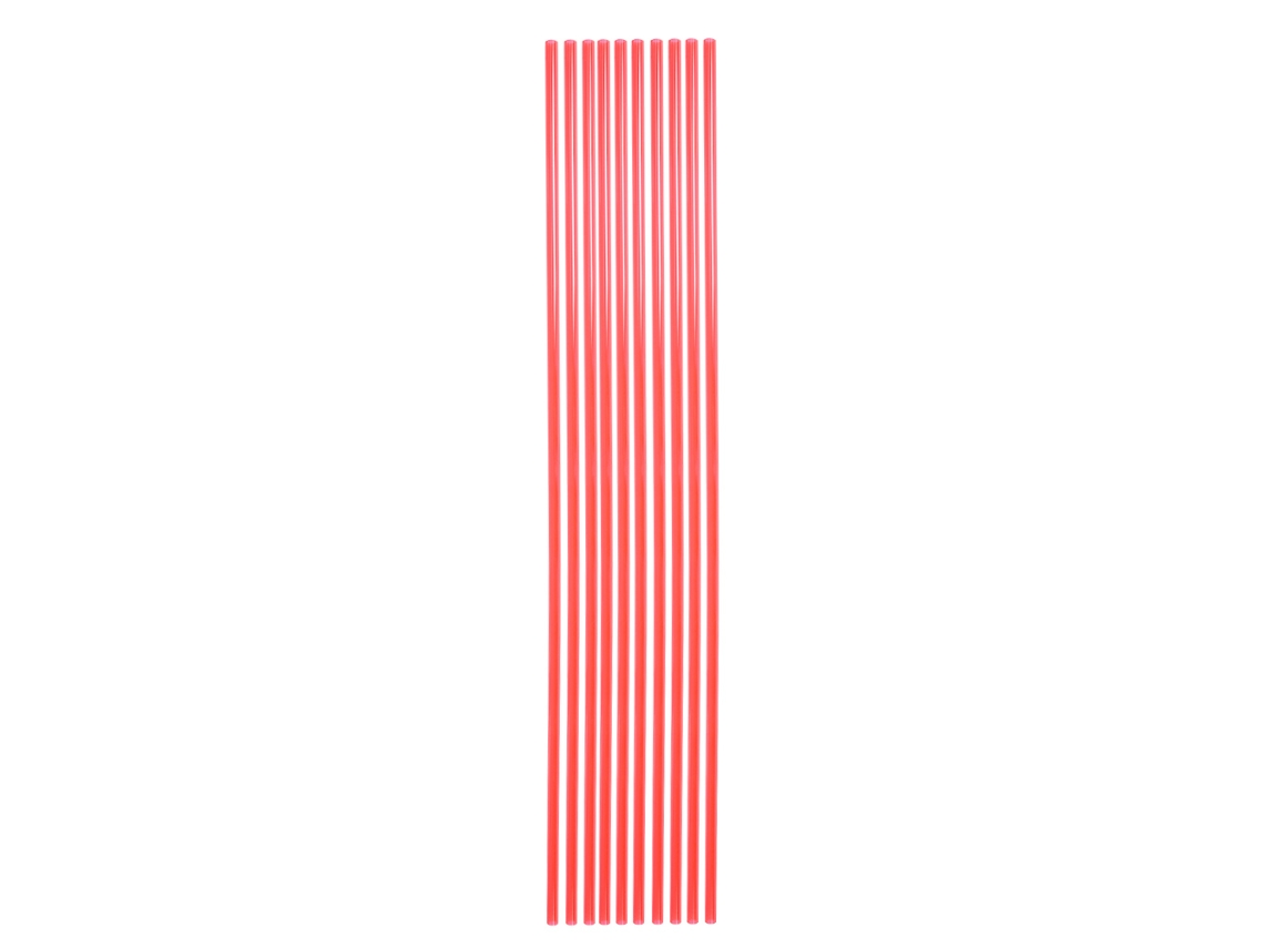 10 Itens 1m 10x14mm Conexão De Tubo De Resfriamento Por Água Em Acrílico Rígido Colorido Vermelho