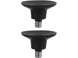 Extrator De Amassados Potente Para Carros, 2 Peças, Ventosa De Borracha Preta, Portátil, Para Reparos Automotivos.