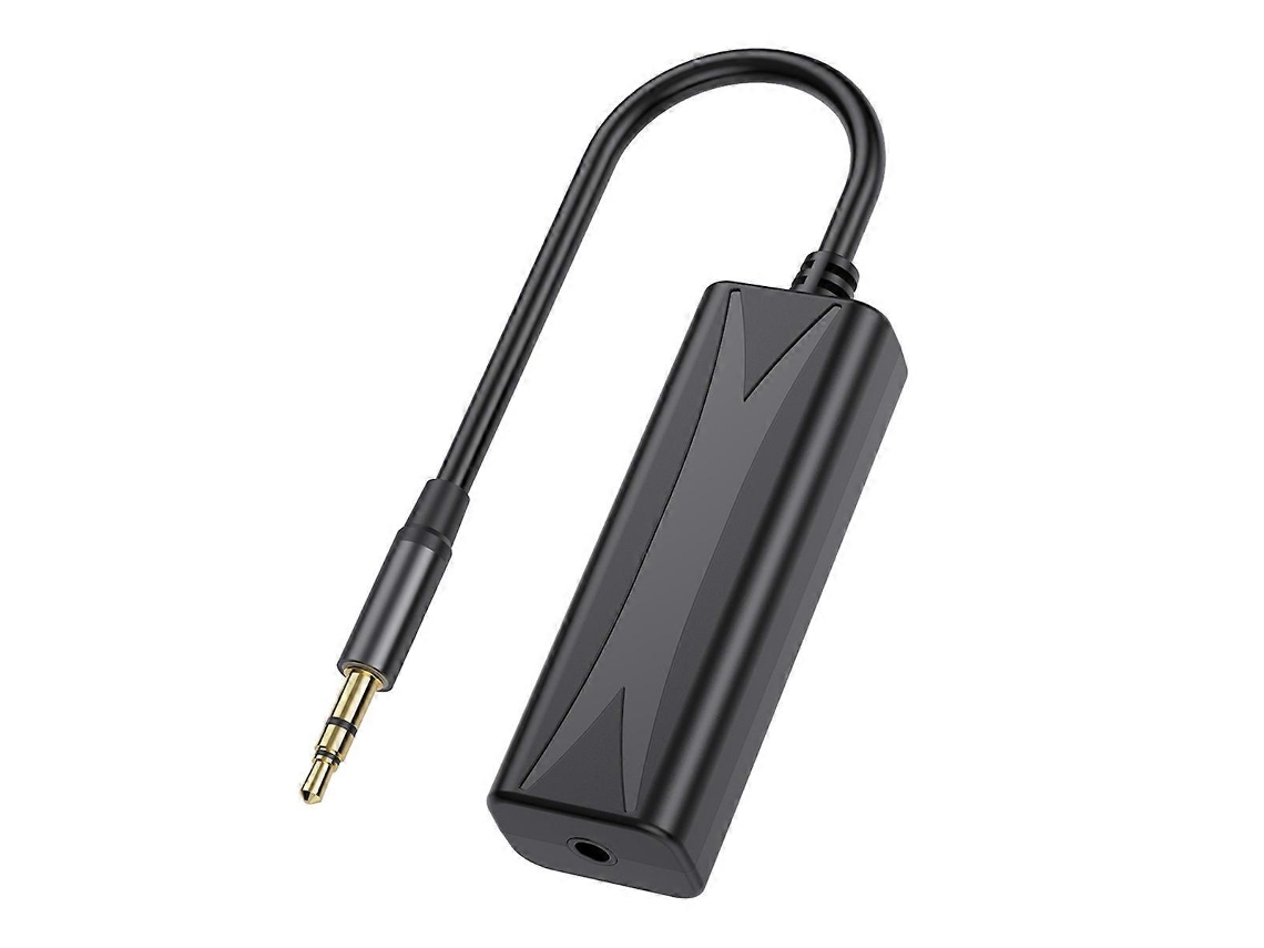 Filtro Isolador e Cancelador de Ruído Loop Terra Anti interferência Áudio Aux 3,5 Mm para Sistemas Som Domésticos Automotivos. AQUAFORGE