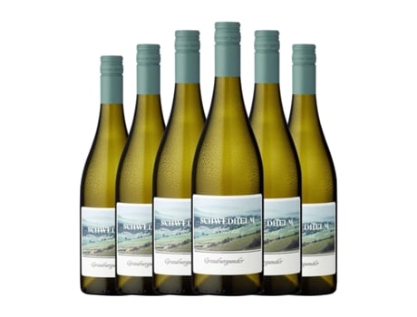 Vinho branco KLOSTERHOF Schwedhelm Pinot Cinza Seco Gutswein (0.75 L - 6 Unidades)