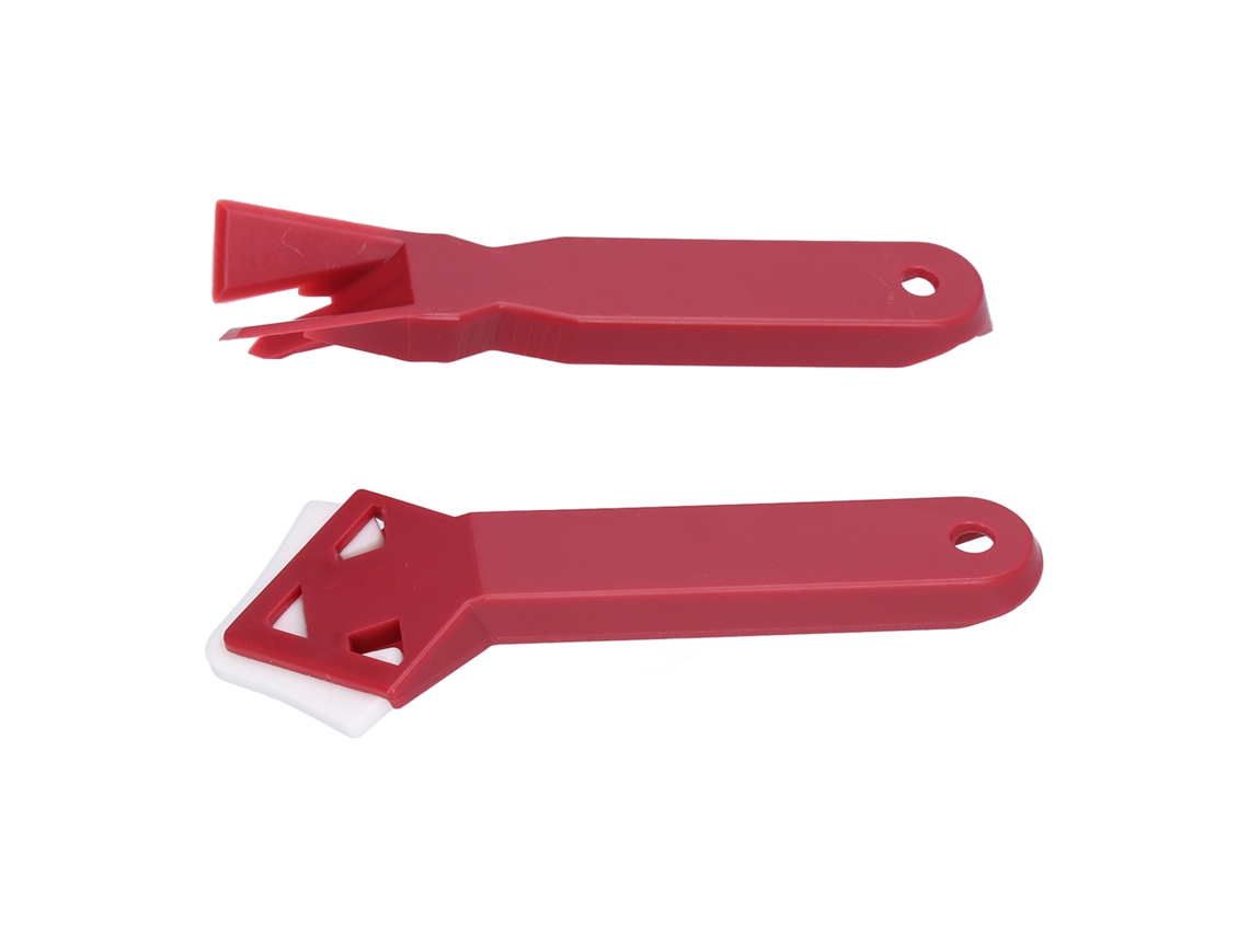 2 Peças Rascador De Silicone Para Janelas - Ferramenta De Raspagem De Cimento E Vidro Para Cozinha E Banheiro