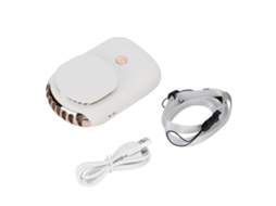 Ventilador de Maquiagem Usb Mini Portátil Silencioso Branco