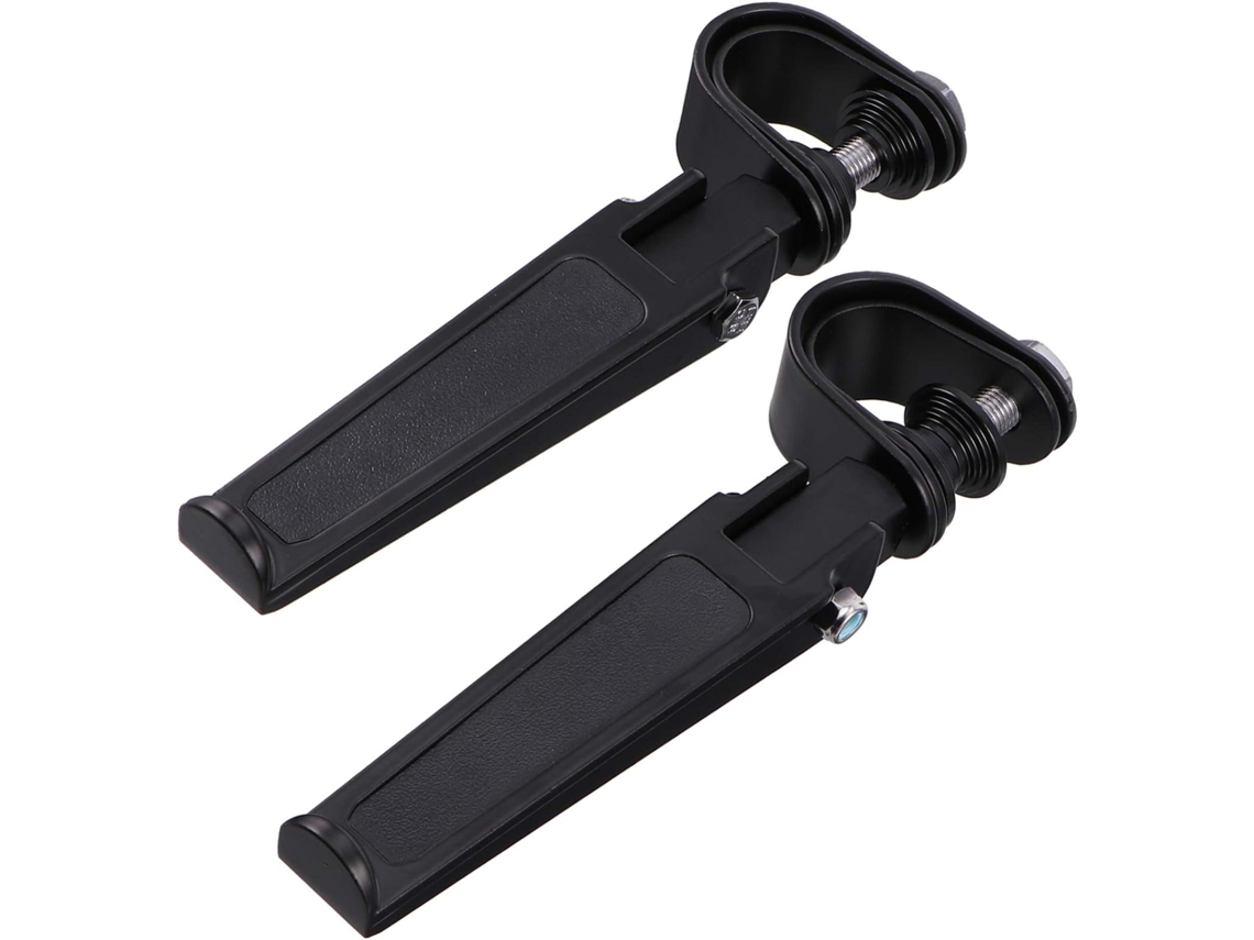 Apoios De Pedal Antiderrapantes De Alumínio Em 2 Peças Para Maior Conforto.