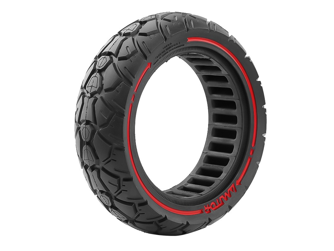 Pneu Sólido Off-road Para Scooters Elétricos, Borracha, Resistente, Prático E Fácil De Utilizar Elysve