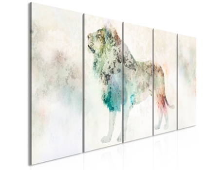 Quadro ARTGEIST Colourful King (5 Parts) Narrow (200x80)