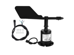 Ronjoe-sensor De Velocidade Do Vento Anemômetro 0-10v 8 Direções Policarbonato Resistente