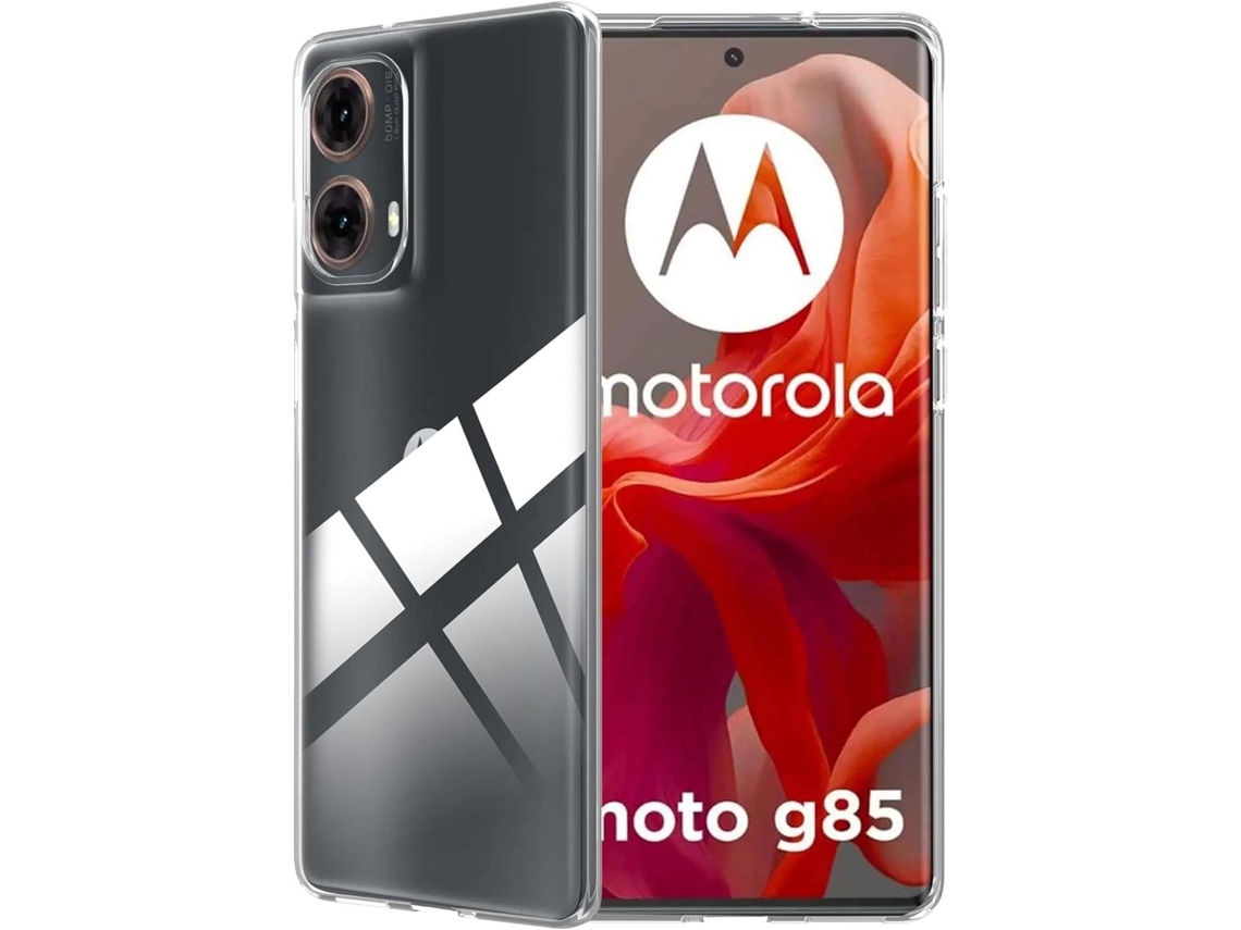 Lurelia Proteção Para Motorola Moto G85 (5g), Capa Silicone Tpu Com Vidro Temperado De Ecrã