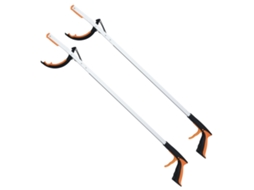 Conjunto de ferramentas de aperto longo, alcance de 88 cm, alumínio, garra antiderrapante