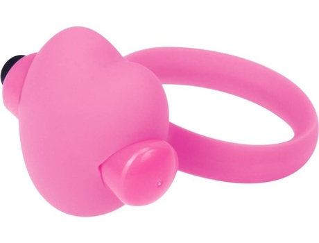 Anel Para O Pénis SILICONE Heart Beat Rosa