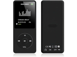 Reprodutor De Mp3 Mp4 Para Crianças, Reprodutor De Música Mp3 Com Tela Hd 1, 8 Polegadas, Rádio Fm, Fones De Ouvido
