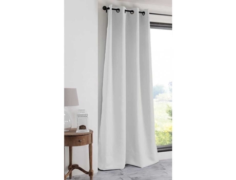Cortina Blackout Notté 100% Poliéster 135 X 250 Cm Branco STOF