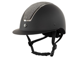 Capacete de Equitação com Viseira de Polo BR EQUITATION Omega Glamourous