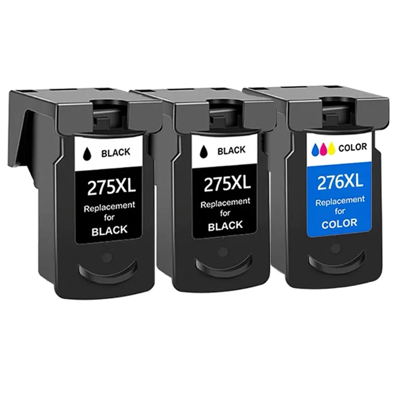 Tinteiros Pretos e Cores PG-275 CL-276 para impressoras Canon Pixma Tr4720, Tr4722, Tr4700, Ts3520, Ts3522, Ts3500 MDUG