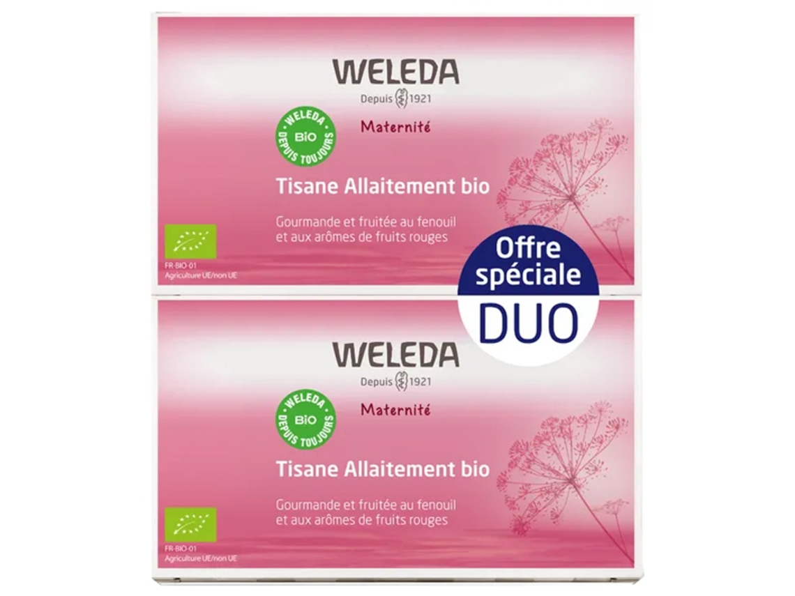 Maternidade Tisane Orgânica Frutas Vermelhas 2 X 20 Sachês WELEDA