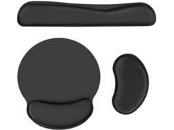 Pacote Com 3 Mouse Pads E Teclados Com Apoio Para Pulso, Ergonômicos Slowmoose