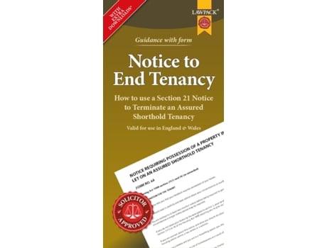 Livro Notice to End Tenancy de Lawpack (Inglês)