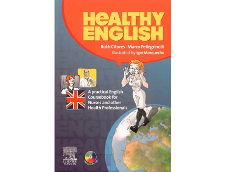 Livro Healthy English + Cd-Rom Con Listening de VVAA (Español)
