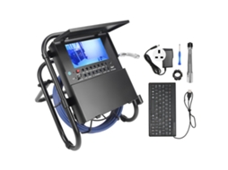Endoscópio Industrial 7 Polegadas Ips 1080p com Cabo 20m Ip68 Plug Uk