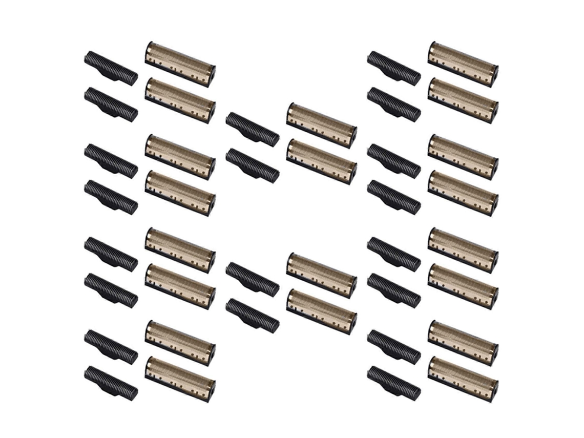 Folhas E Cabeças De Corte Para Barbeador Elétrico, Aço Inoxidável Resistente