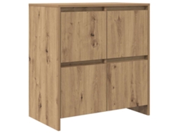 Buffet Carvalho Artesanal 70x41x75 cm Madeira Processada MAISON EXCLUSIVE