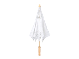 Guarda chuva de Bordado Flor de Renda Artesanal LAXISCREED