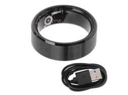 S1 Smart Fitness Tracker Ring 50m Water Resistant Sport Modes Exercise Monitoring Distance Calories Stainless Steel Sleep Health Ring Tamanho 8