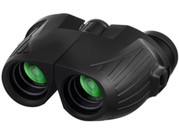 Binóculos 12x25 Compactos Ip68 Visão Noturna Crianças Caça Ar Livre Observação Pássaros Tiro Esportes Preto Bestvite