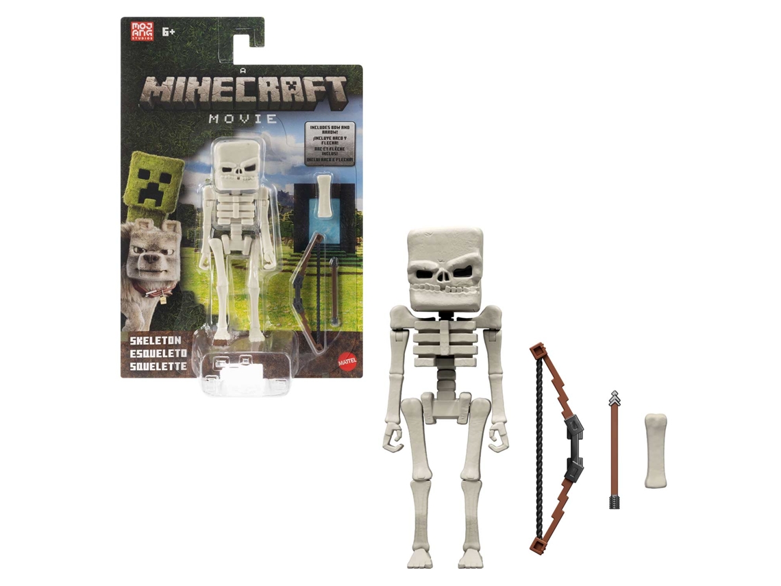 Minecraft Figura Esqueleto 10cm Mattel Jfr44/jfr60