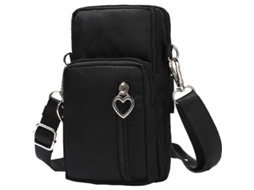 Bolsa Bandolera para Telefone, Universal, com Bolsillos, com Zíper, para Mulher e Homem S/MARCA