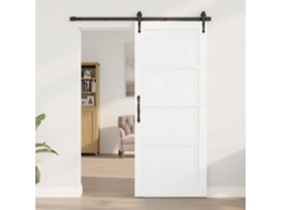 Vidaxl Porta Interna Branco 83 X 202 Cm Contraplacado