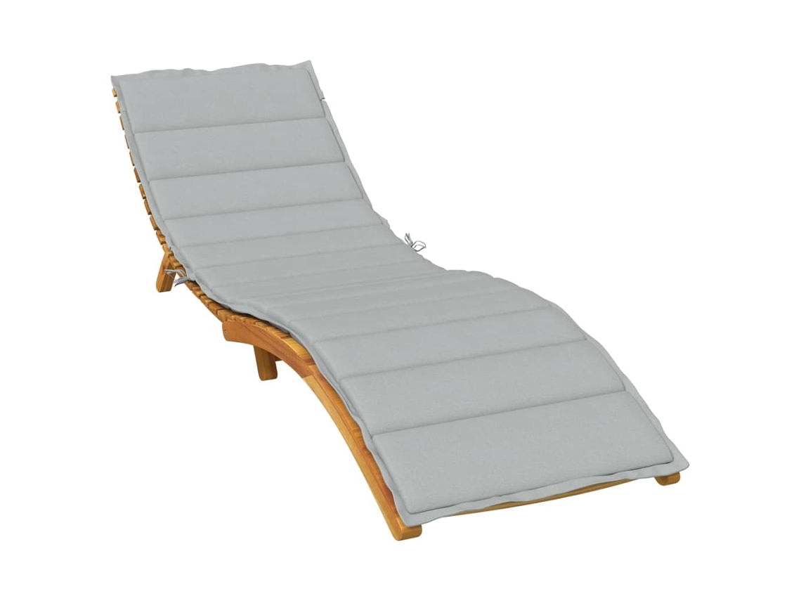 Vidaxl Almofadão Para Espreguiçadeira 200x70x4cm Mesclado Tecido