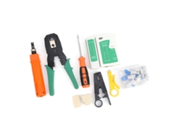 Conjunto De Ferramentas Laxiscreed Para Cablagem De Rede Portátil E Profissional Com Deteção De Cabos